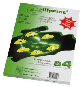 Rillstab Rillprint Etiketten 59143